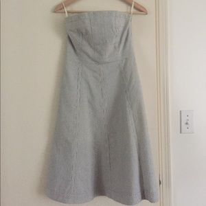 Banana republic size 0 seersucker dress